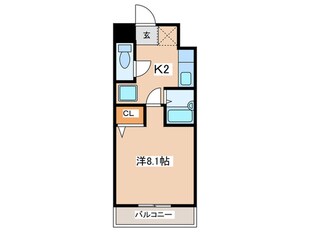 Molle相模大野の物件間取画像